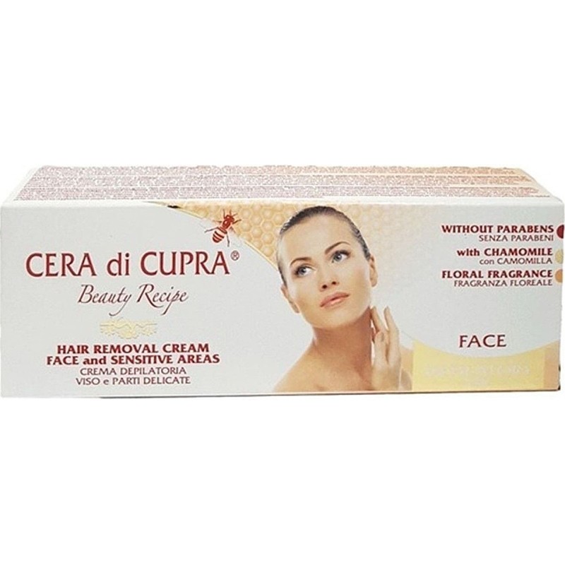 Cera di Cupra Κρέμα Αποτρίχωσης Προσώπου & Ευαίσθητων Περιοχών 50ml