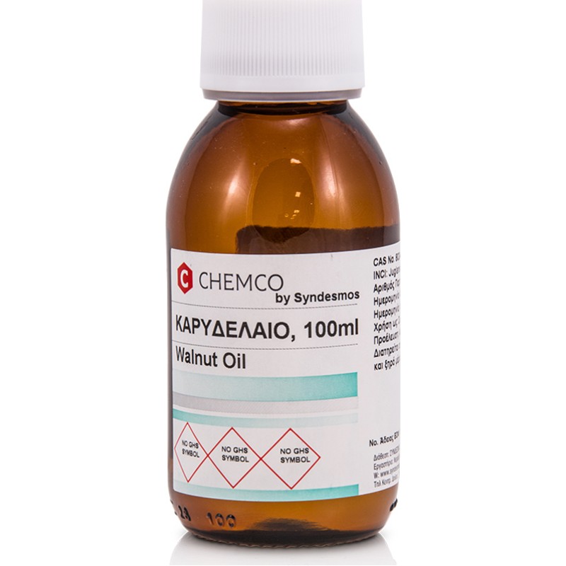 Chemco Walnut Oil Εξευγενισμένο Καρυδέλαιο 100 ml