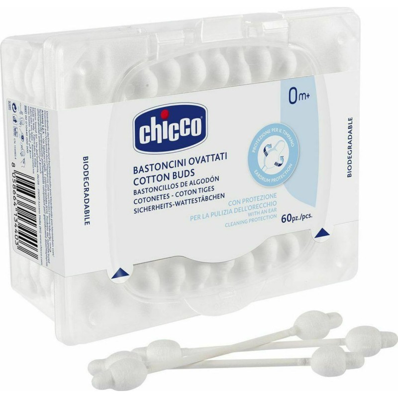 Chicco Ωτοκαθαριστές Ασφαλείας 60τμχ
