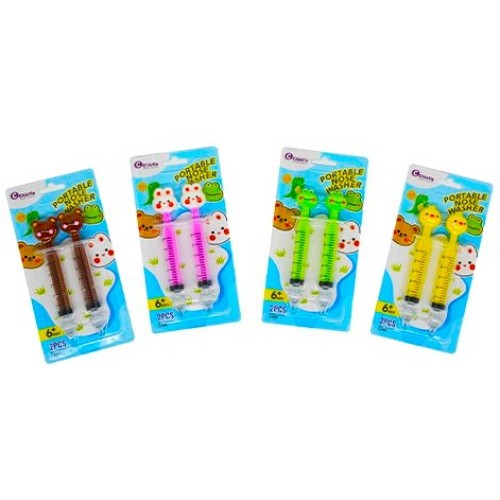 Chiotis Portable Nose Washer Σύριγγες Ρινικών Πλύσεων για Βρέφη & Παιδιά 2τμχ