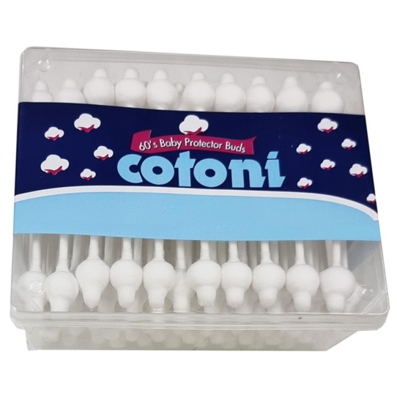 Cotoni Βρεφικές Μπατονέτες Ασφαλείας 60τμχ