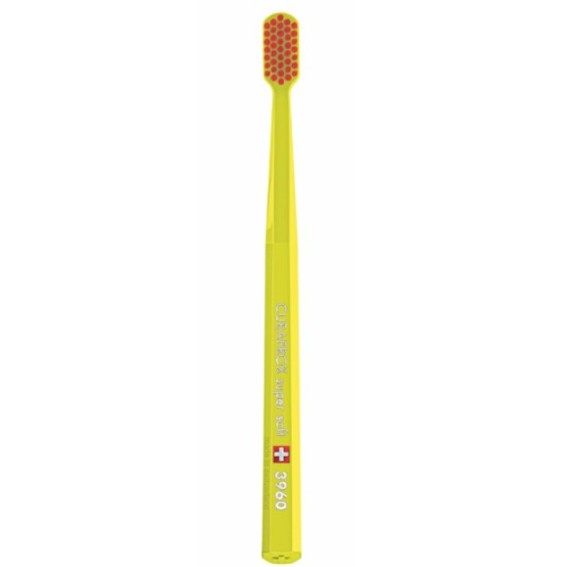 Curaprox CS 3960 Super Soft Οδοντόβουρτσα,Κίτρινο-Κόκκινο 1τεμ Curaprox CS 3960 Super Soft Οδοντόβουρτσα,Κίτρινο-Κόκκινο 1τεμ