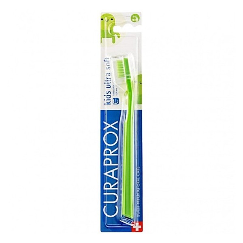 Curaprox Παιδική Οδοντόβουρτσα Ultra Soft Green για 4-12 Ετών