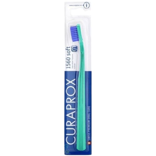 Curaprox CS 1560 Soft Οδοντόβουρτσα,Γαλάζιο-Λιλά 1τεμ