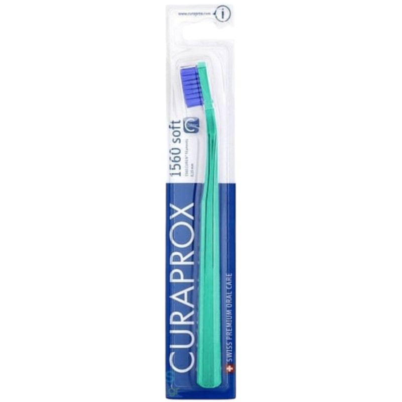 Curaprox CS 1560 Soft Οδοντόβουρτσα,Γαλάζιο-Λιλά 1τεμ Curaprox CS 1560 Soft Οδοντόβουρτσα,Γαλάζιο-Λιλά 1τεμ