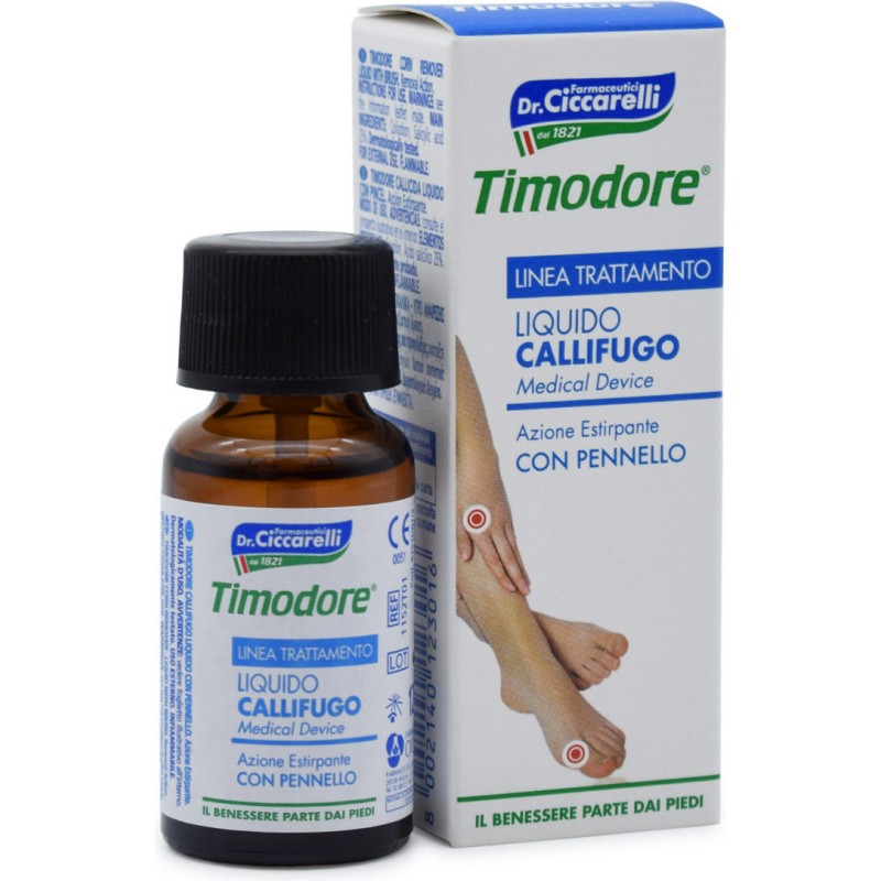 Dr Ciccarelli Timodore Corn Remover Liquid Υγρό Αφαίρεσης Κάλων με Βουρτσάκι 12ml