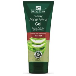 OPTIMA Organic Aloe Vera Gel with Tea Tree 200ml
