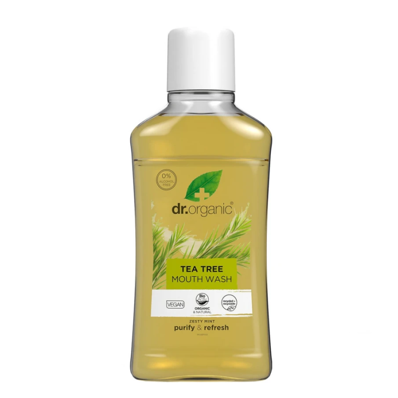 Dr.Organic Tea Tree Mouthwash 500ml