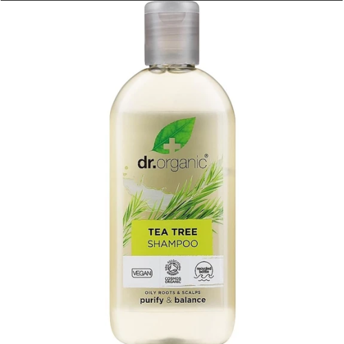Dr.Organic Tea Tree Shampoo Σαμπουάν με Βιολογικό Τεϊόδεντρο, 265 ml