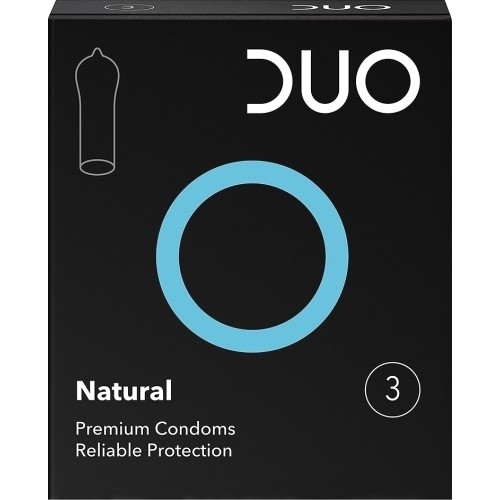 Duo Προφυλακτικά Natural 3τμχ