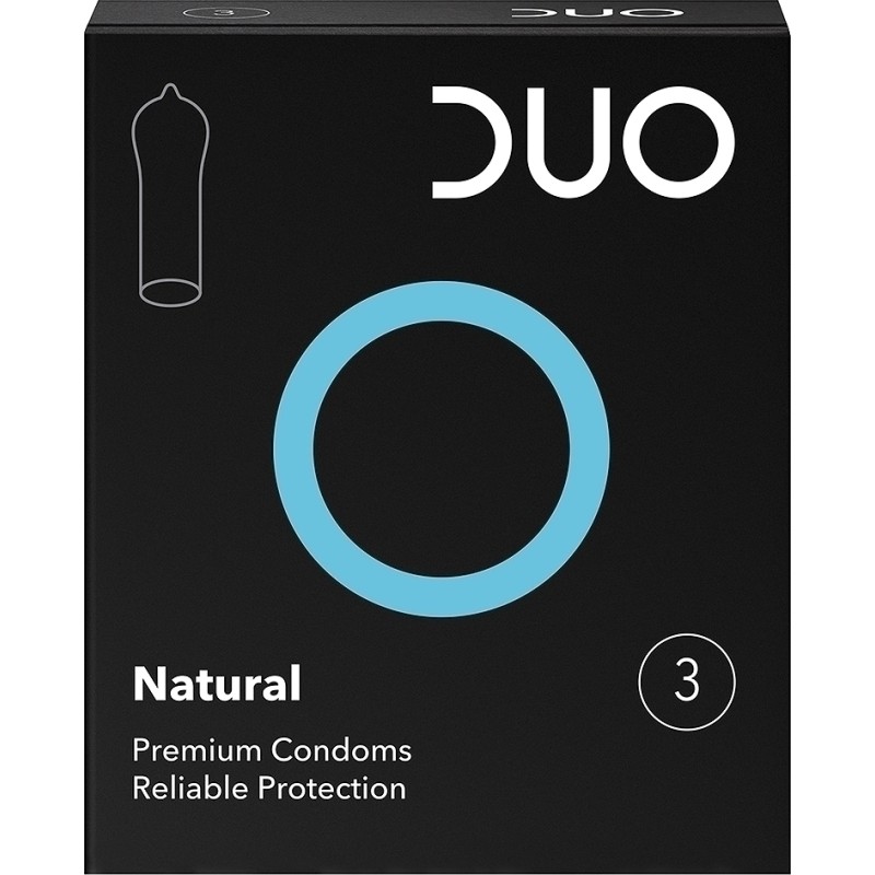 Duo Προφυλακτικά Natural 3τμχ