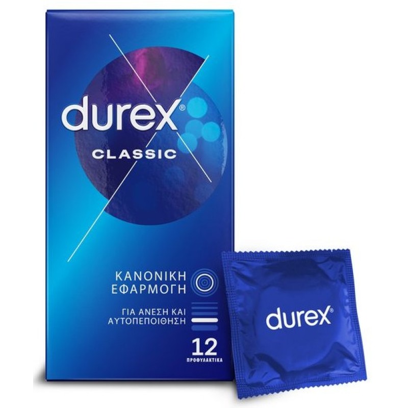 Durex Προφυλακτικά Classic Ευκολοφόρετα 6τμχ