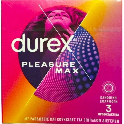 Durex Pleasuremax 3τμχ