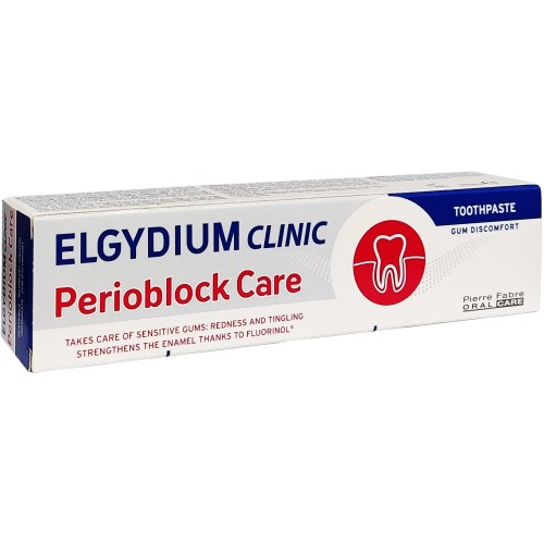 Elgydium Clinic Perioblock Care - Οδοντόπαστα για Ερεθισμένα Ούλα 75ml