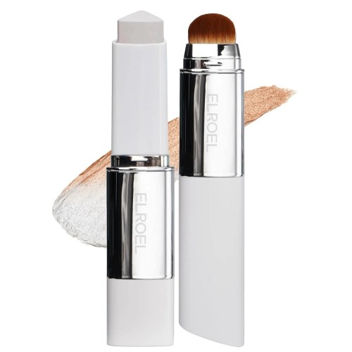 Elroel Blanc Cover Cream Stick Foundation - Καλυπτικό Balm που προσαρμόζεται στον τόνο της επιδερμίδας,13g Medium