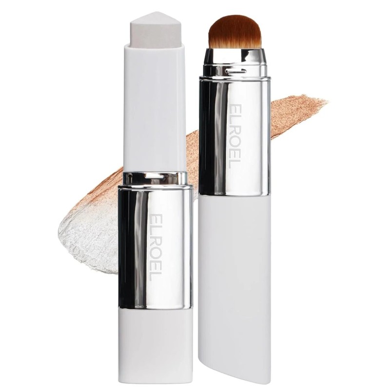 Elroel Blanc Cover Cream Stick Foundation - Καλυπτικό Balm που προσαρμόζεται στον τόνο της επιδερμίδας,13g Medium