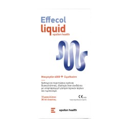 Epsilon Health Effecol Liquid Ειδικό Συμπλήρωμα Διατροφής για την Δυσκοιλιότητα 10 φακελίσκοι, 30ml έκαστος