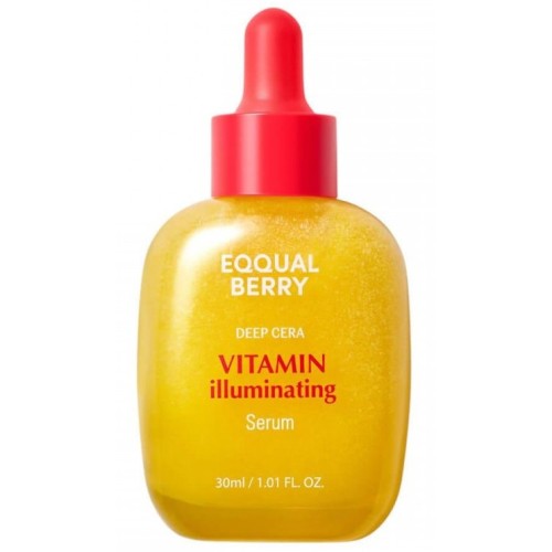 Eqqualberry Vitamin Illuminating Serum Προσώπου με Βιταμίνη C & Νιασιναμίδη για Πανάδες & Ατέλειες 30ml