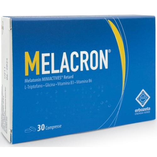 Erbozeta Melacron Melatonin Miniactives Retard 30caps