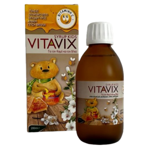 Vitavix Παιδικό Σιρόπι για το Λαιμό και το Βήχα 200ml