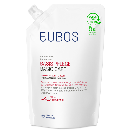 Eubos Red Liquid Washing Emulsion Refill 400ml