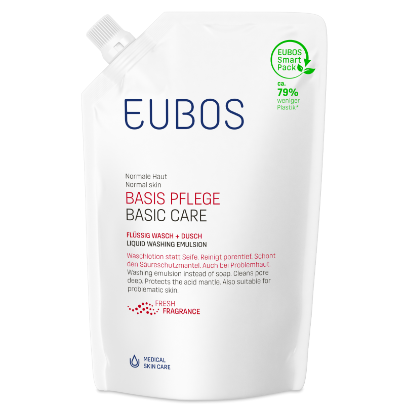 Eubos Red Liquid Washing Emulsion Refill 400ml