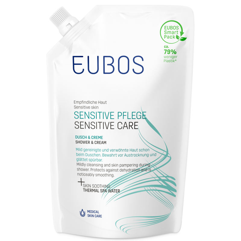 Eubos Sensitive Care Shower & Cream Refill 400ml