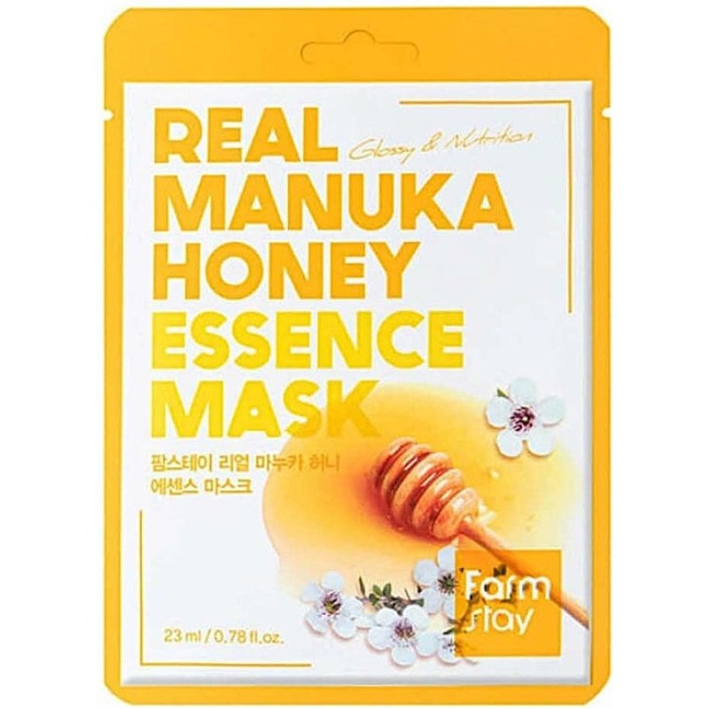 Farm Stay Real Manuka Honey Essence Mask - Μάσκα Προσώπου με Μέλι 23ml