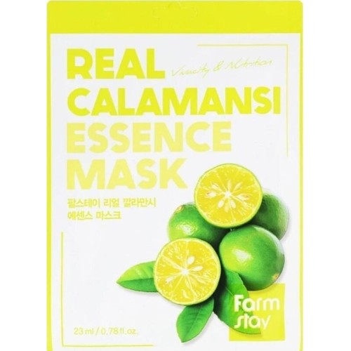 Farm Stay Real Galamansi Essence Mask - Αναζωογονητική Μάσκα Ομορφιάς 23ml