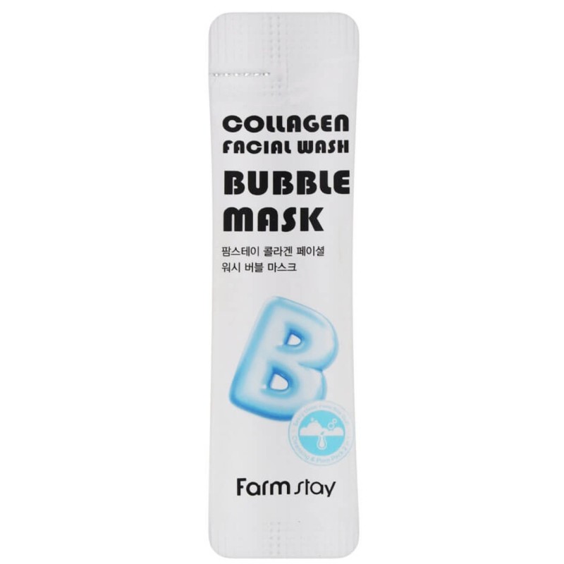 Farm Stay Collagen Facial Wash Bubble Mask 1 τεμάχιο