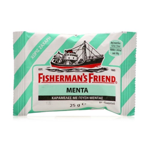 Fisherman's Friend Καραμέλες Χωρίς Ζάχαρη Μέντα 25gr