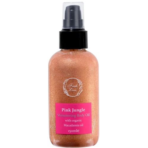 Fresh Line Pink Jungle Ξηρό Λάδι Λάμψης Σώματος, 150ml