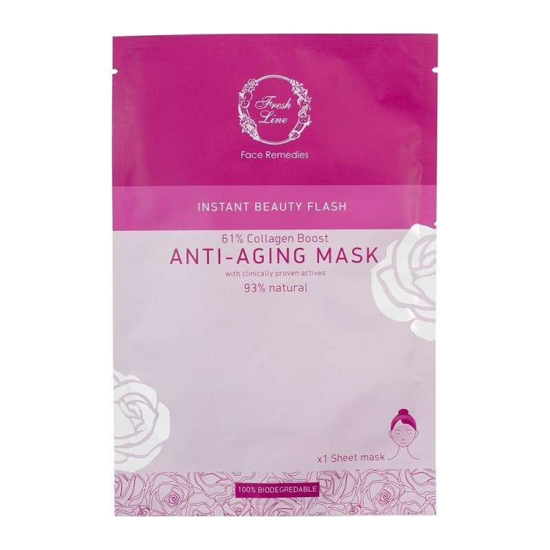 Fresh Line Instant Beauty Flash Μάσκα Προσώπου για Αντιγήρανση 10ml Fresh Line Instant Beauty Flash Μάσκα Προσώπου για Αντιγήρανση 10ml