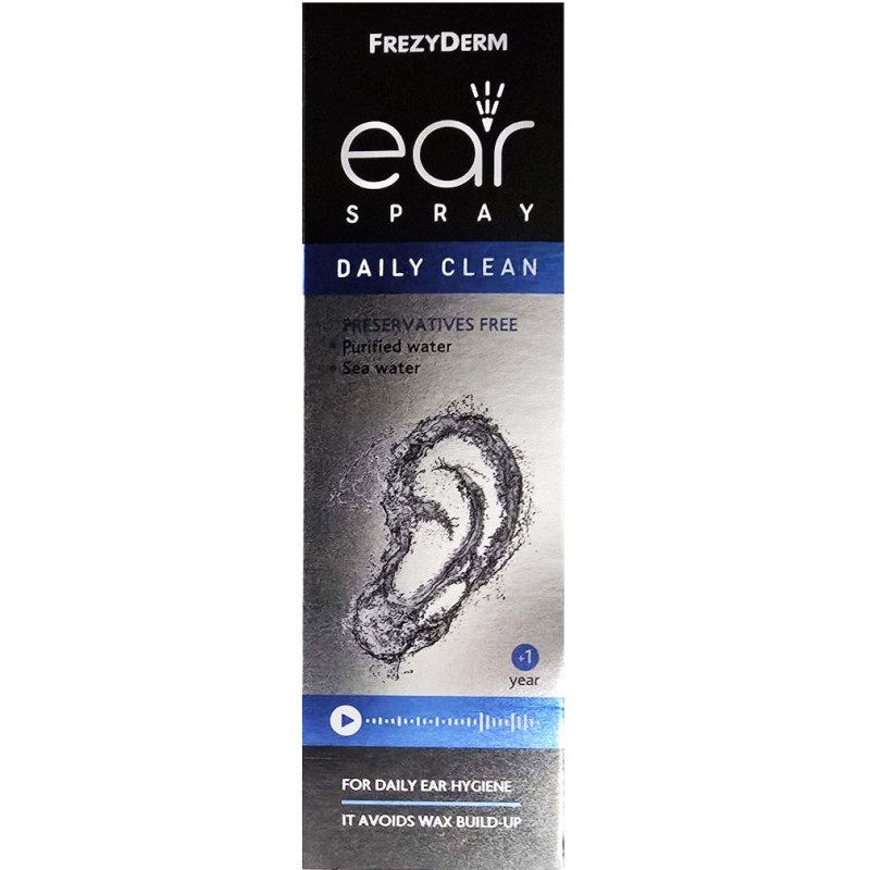 Frezyderm Ear Daily Clean Spray Υγρό Καθαρισμού Αυτιών 30ml