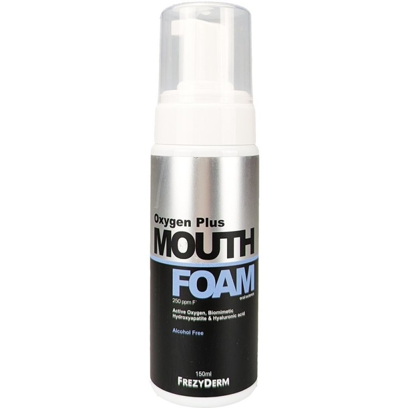 Frezyderm Oxygen Plus Mouthfoam Στοματικός Αφρός Με Οξυγόνο 150ml
