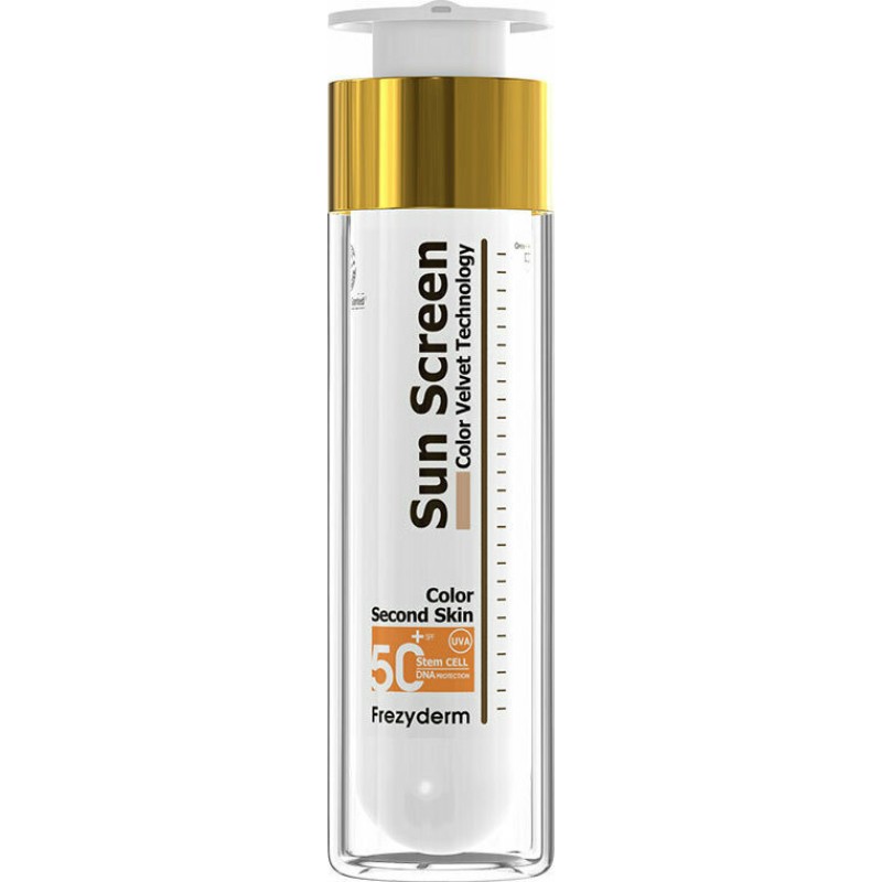 Frezyderm Sunscreen Velvet Color Face Cream SPF 50+ 50ml Frezyderm Sunscreen Velvet Color Face Cream SPF 50+ 50ml