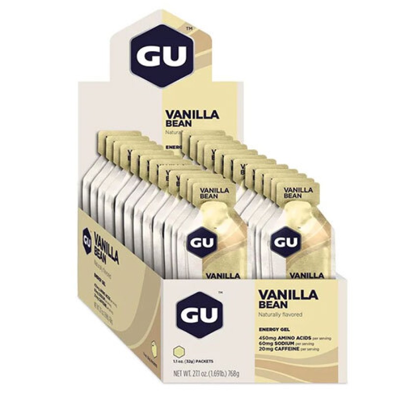 GU Energy Gel με Γεύση Vanilla Bean 24X32gr