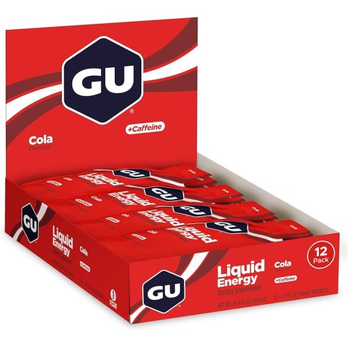 GU Liquid Energy Gel Cola  (12 packets x 60g)