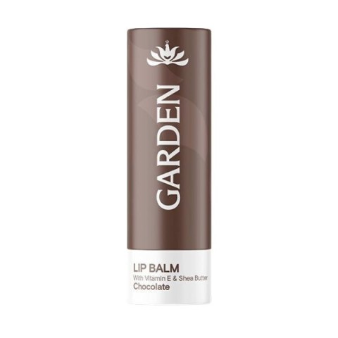 Garden Lip Balm Whith Vitamin E & Shea Butter Chocolate 5.2g
