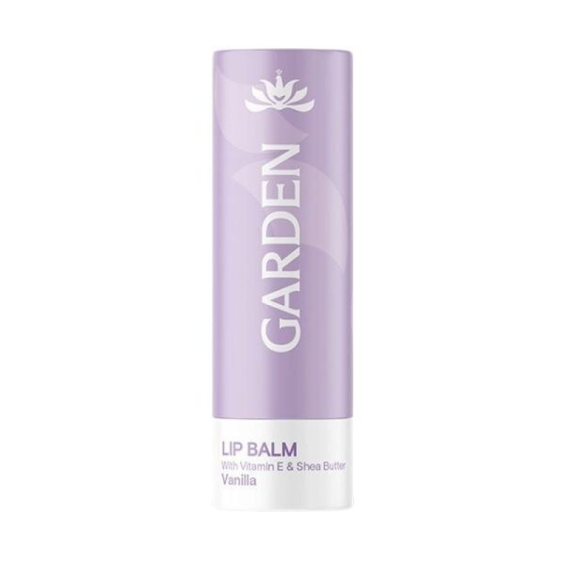 Garden Lip Balm Whith Vitamin E & Shea Butter Vanilla 5.2g