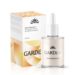 Garden Αντιγηραντικός Ορός Προσώπου με Βιταμίνη C, 30ml