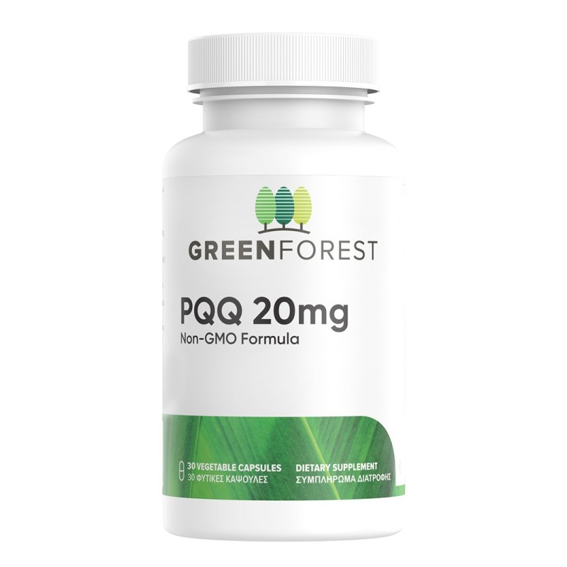 Green Forest PQQ 20mg Formula, 30 Κάψουλες