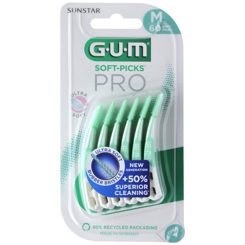 Gum Soft-Picks PRO, Μεσοδόντιες Οδοντογλυφίδες Medium (690) 30τμχ