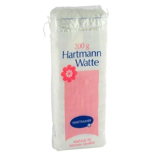 Hartmann Watte 100% Υδρόφιλο Ιατρικό Βαμβάκι 200gr