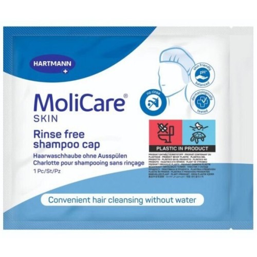Hartmann Molicare Skin Σκουφακι Λουσιματος Προεμποτισμενο 1 Τμχ