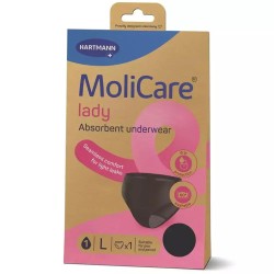 Hartmann MoliCare Lady επαναπλενόμενο Γυναικείο Απορροφητικό Εσώρουχο Large 1 τμχ