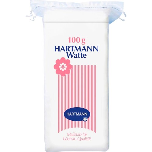 Hartmann Watte 100% Υδρόφιλο Ιατρικό Βαμβάκι 100gr