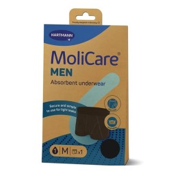 Hartmann MoliCare Men επαναπλενόμενο Ανδρικό Απορροφητικό Εσώρουχο Medium 1 τμχ