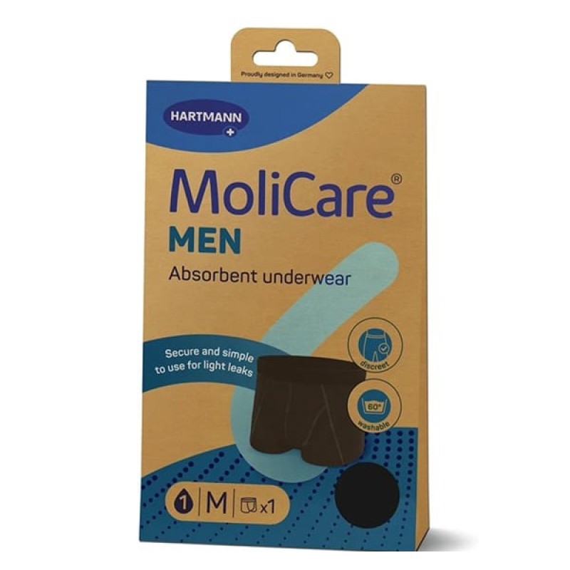 Hartmann MoliCare Men επαναπλενόμενο Ανδρικό Απορροφητικό Εσώρουχο Medium 1 τμχ