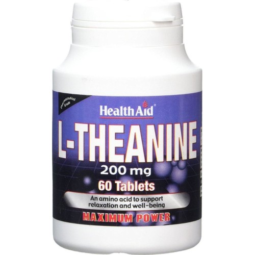 Health Aid L-Theanine 200mg 60 ταμπλέτες